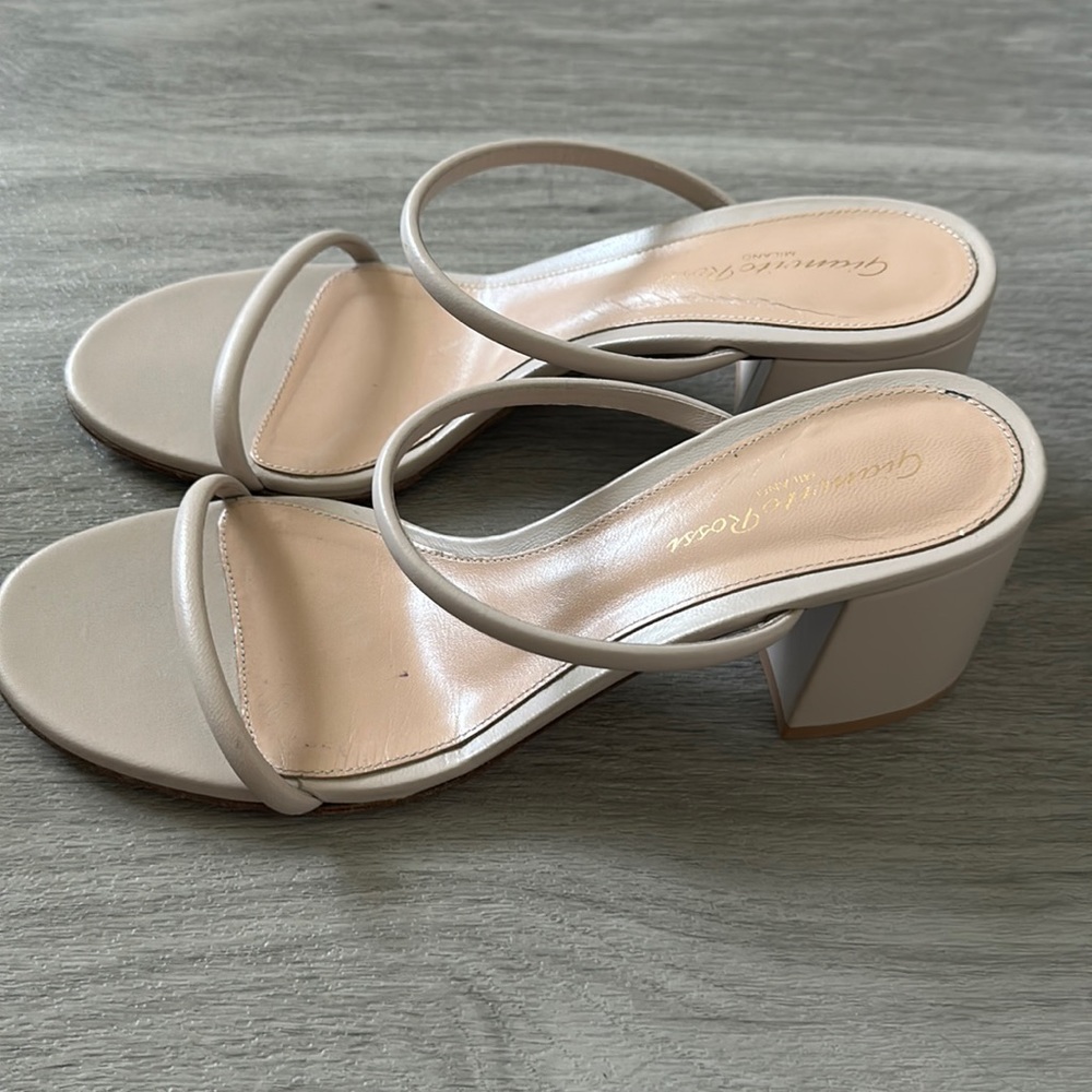 GIANVITO ROSSI SANDAL HEELS - 9.5